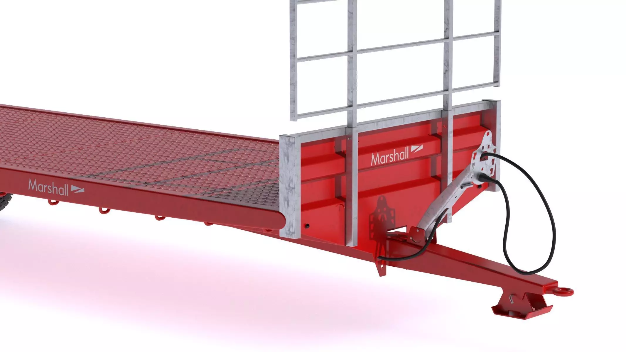 Bale trailers BC-36-TAN 3D model_8