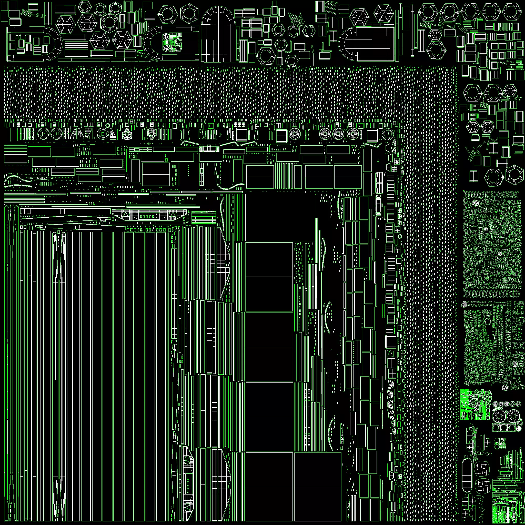 Bale trailers BC-36-TAN 3D model_9