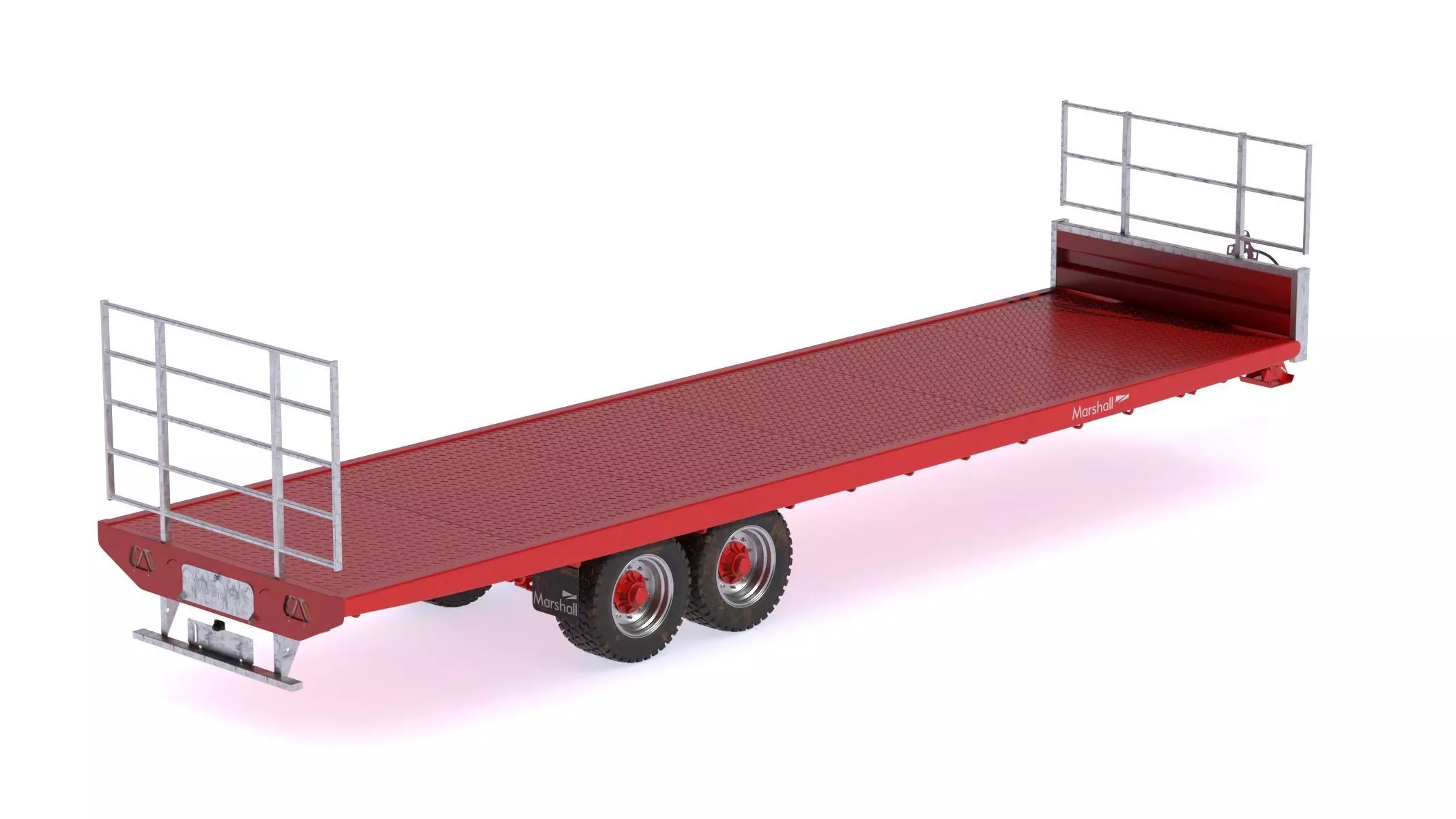 Bale trailers BC-36-TAN 3D model_3