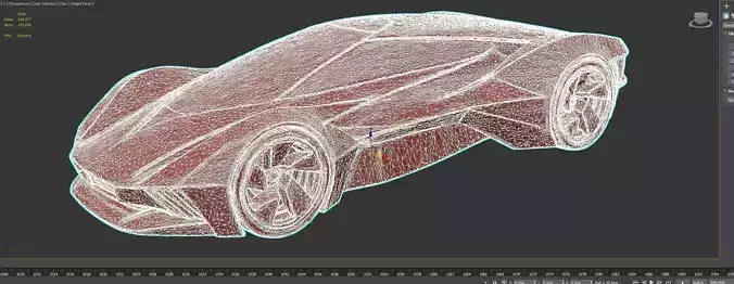 AI-Generated Concept Car - model 2 - 3D model 6