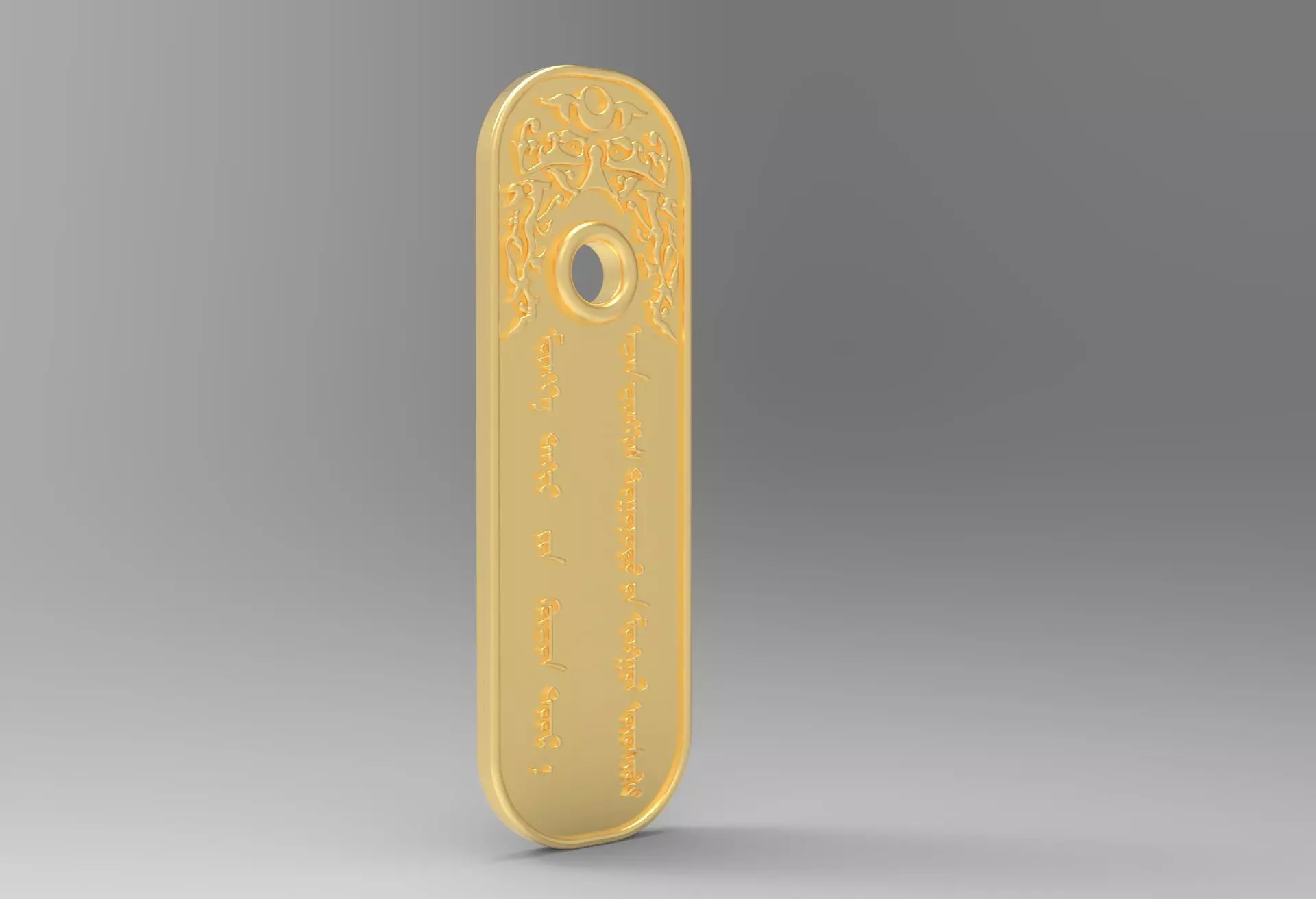 Gerege Mongol empire 3D print model_0