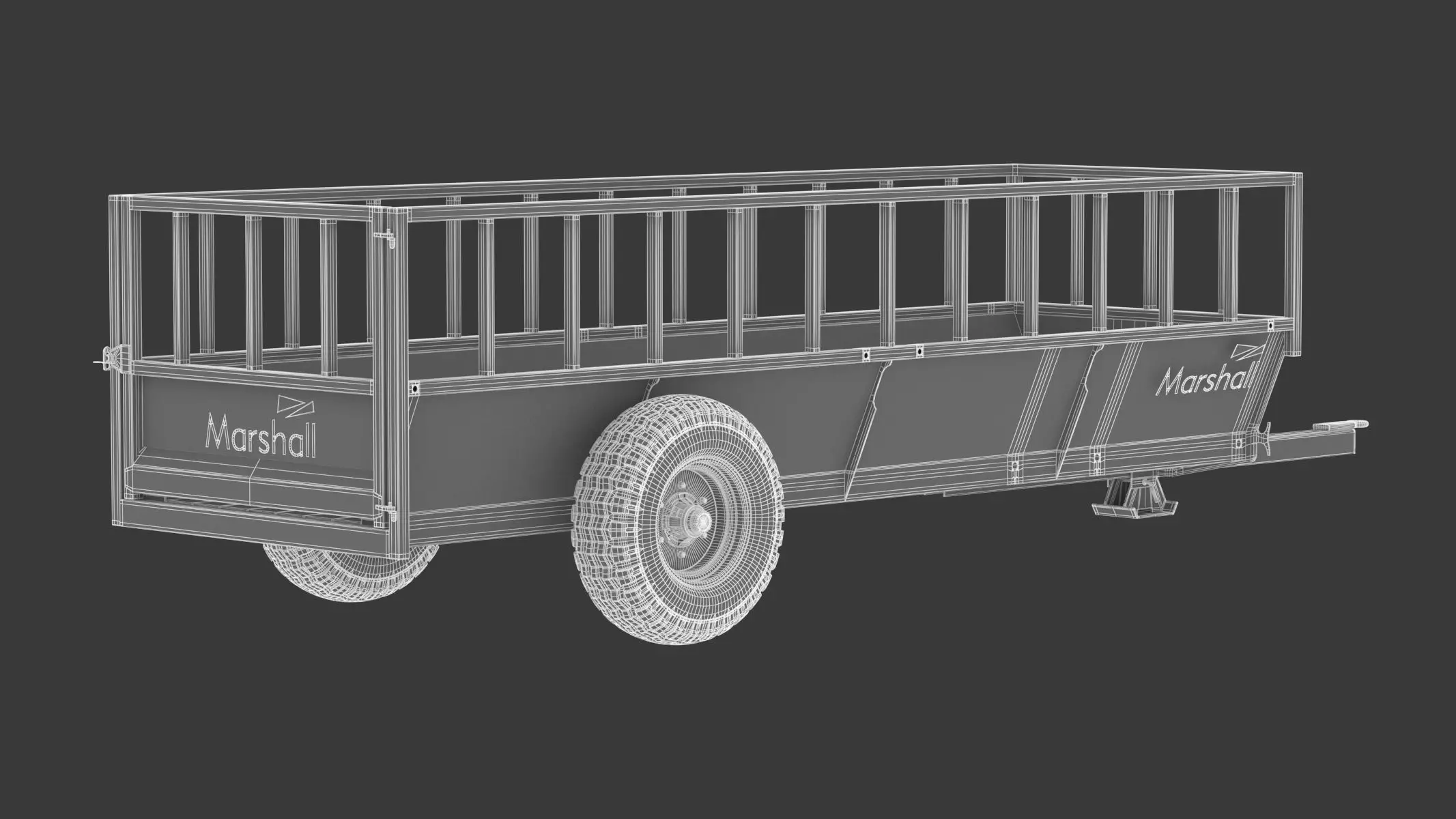 Feed Trailers FT-15 3D model_10