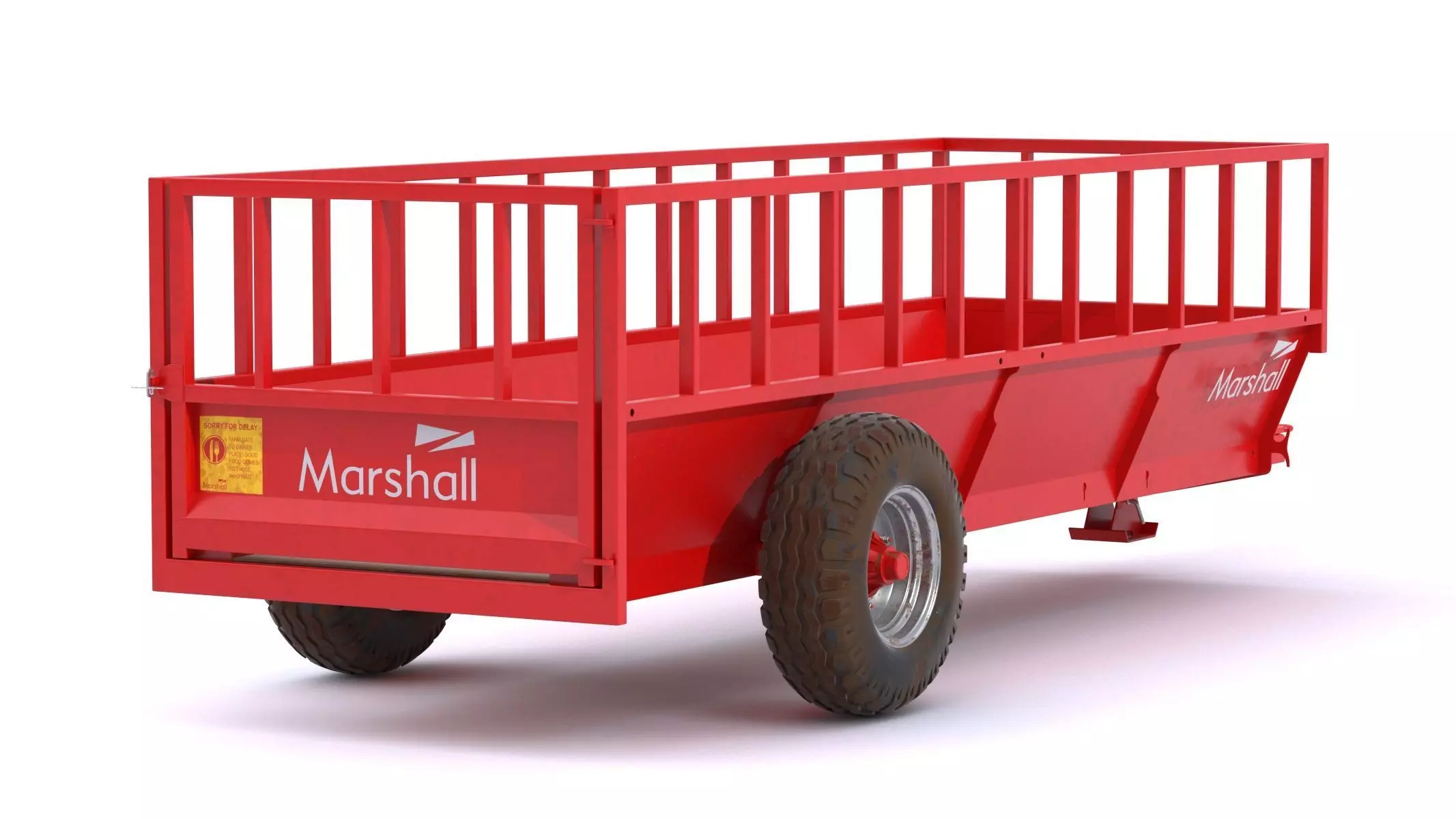 Feed Trailers FT-15 3D model_5