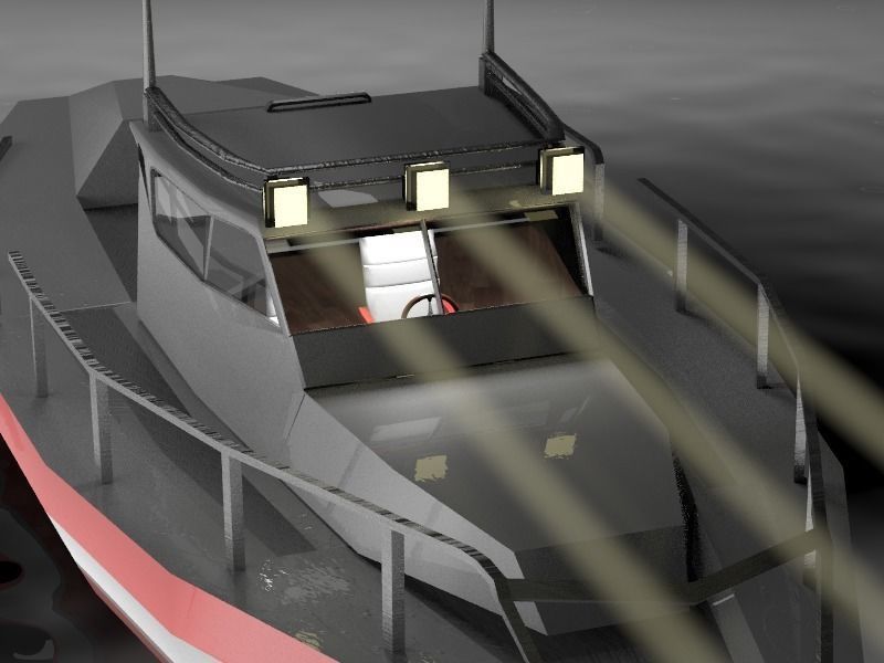 Discover Boat Free 3D print model