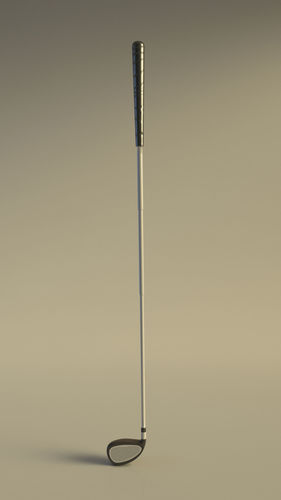 SPORT---GOLF---Club golf club Low-poly 3D model