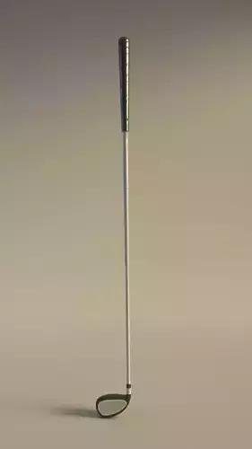 SPORT---GOLF---Club golf club Low-poly 3D model