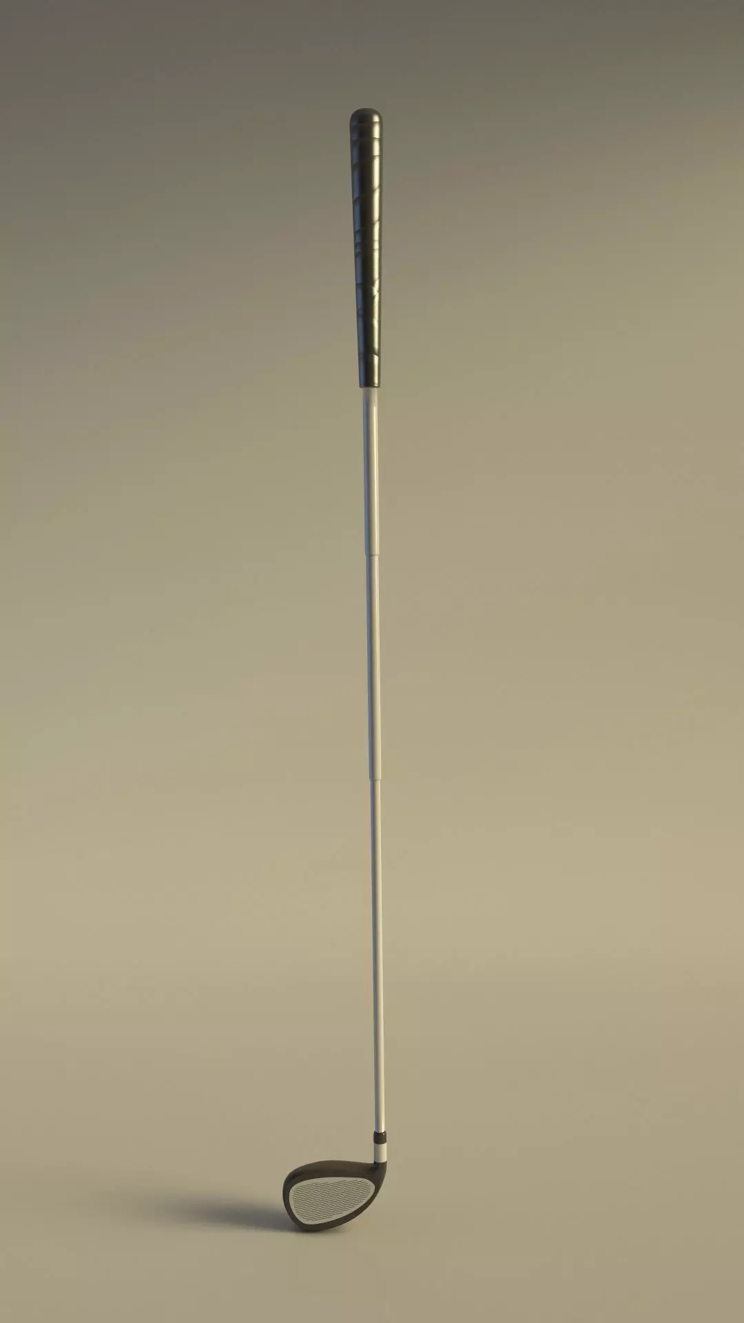 SPORT---GOLF---Club golf club Low-poly 3D model_0