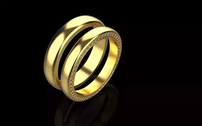 Wedding ring model 708