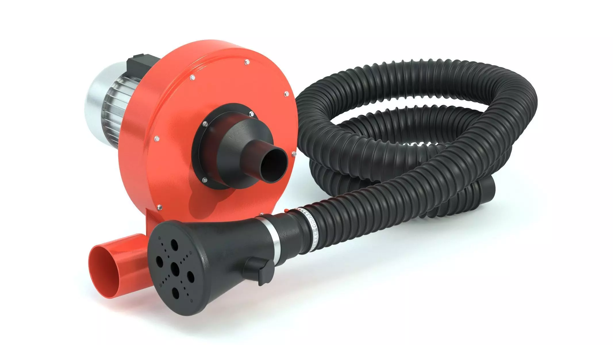 Garage Exhaust Fume Extractor 3D model