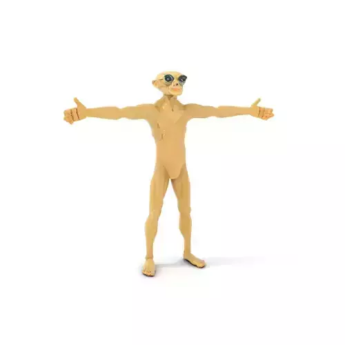 Alien Figure Character model pack