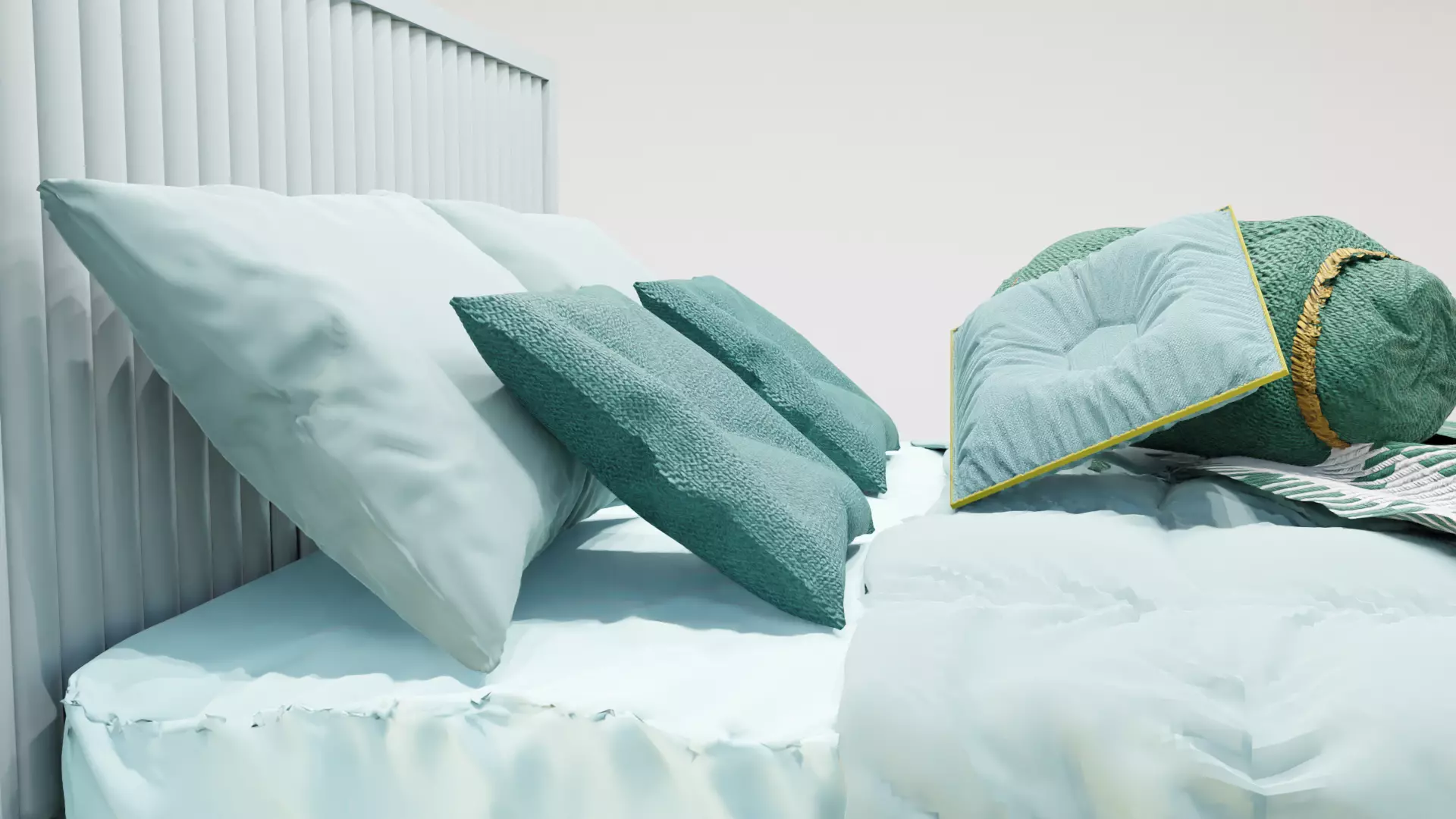 Audrey Shahenshah Bed 3D model_2