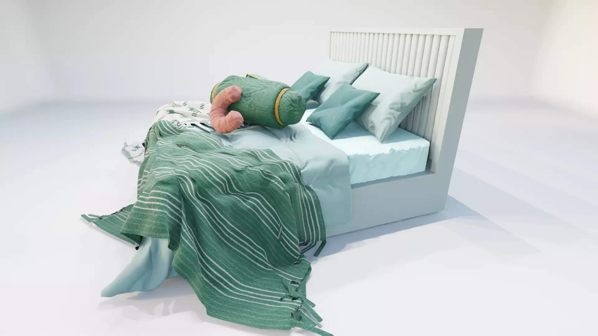 Audrey Shahenshah Bed 3D model_4