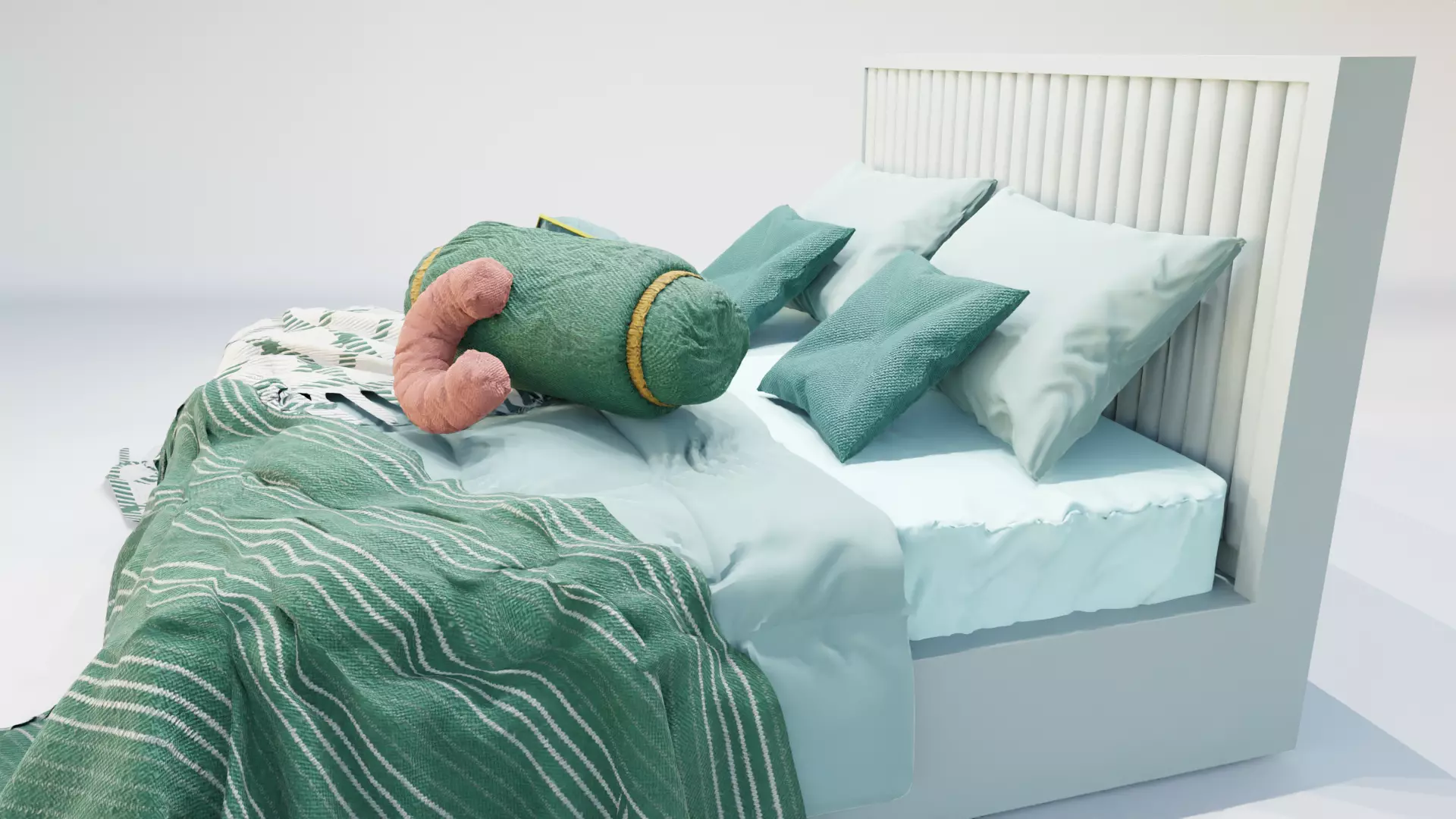 Audrey Shahenshah Bed 3D model_7