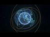 Animated Hologram Planet Earth No 2 With 50 Sci-Fi Music Tracks Low-poly 3D model_1