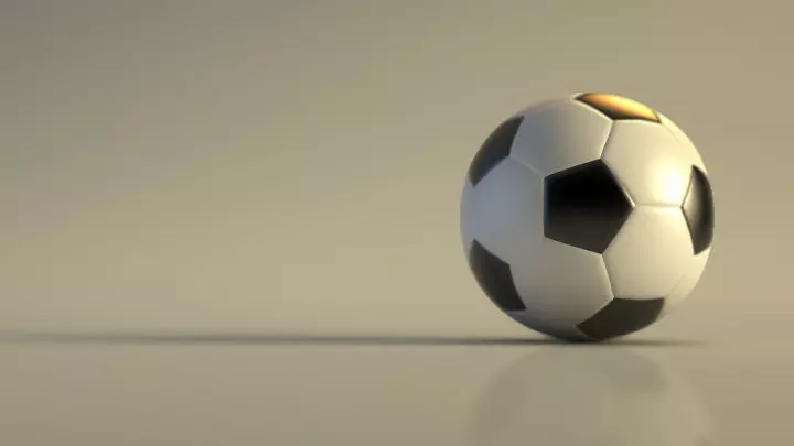 SPORT---SOCCER---Ball soccer ball Free low-poly 3D model
