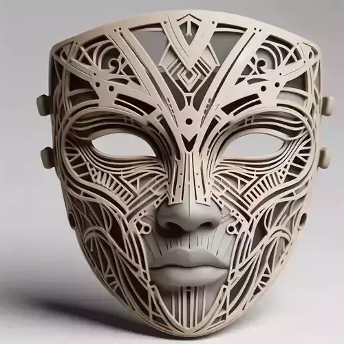 Burning Man Mask