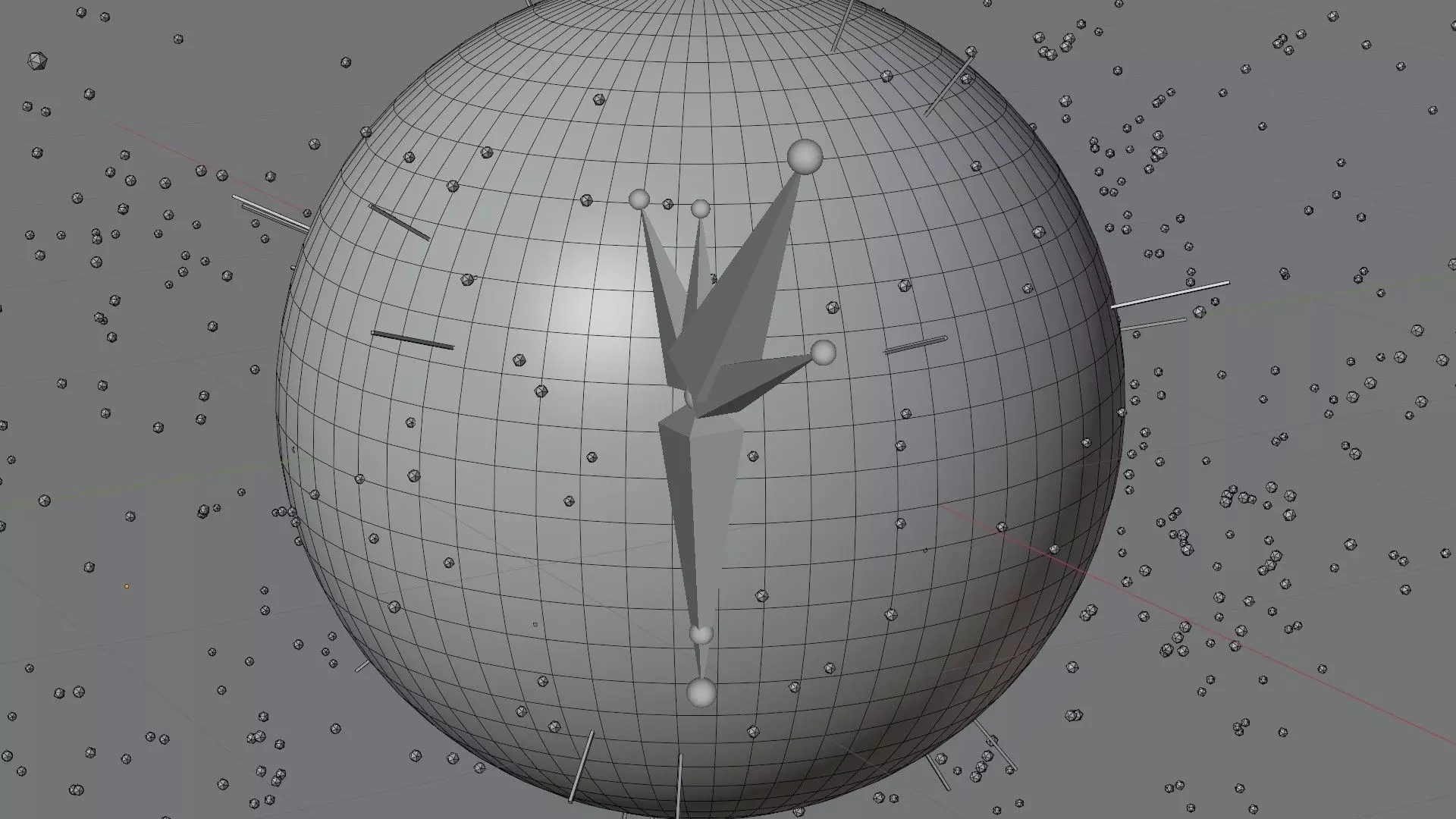 Animated Hologram Planet Earth No 3 With 50 Sci-Fi Music Tracks Low-poly 3D model_23