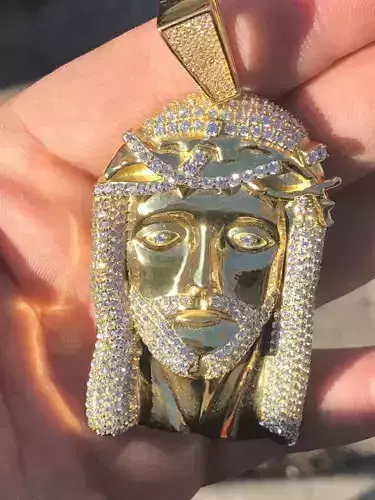 Jesus Face Pendant