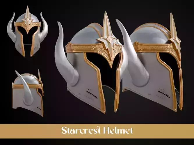 Stylized Elf Helmet - Starcrest