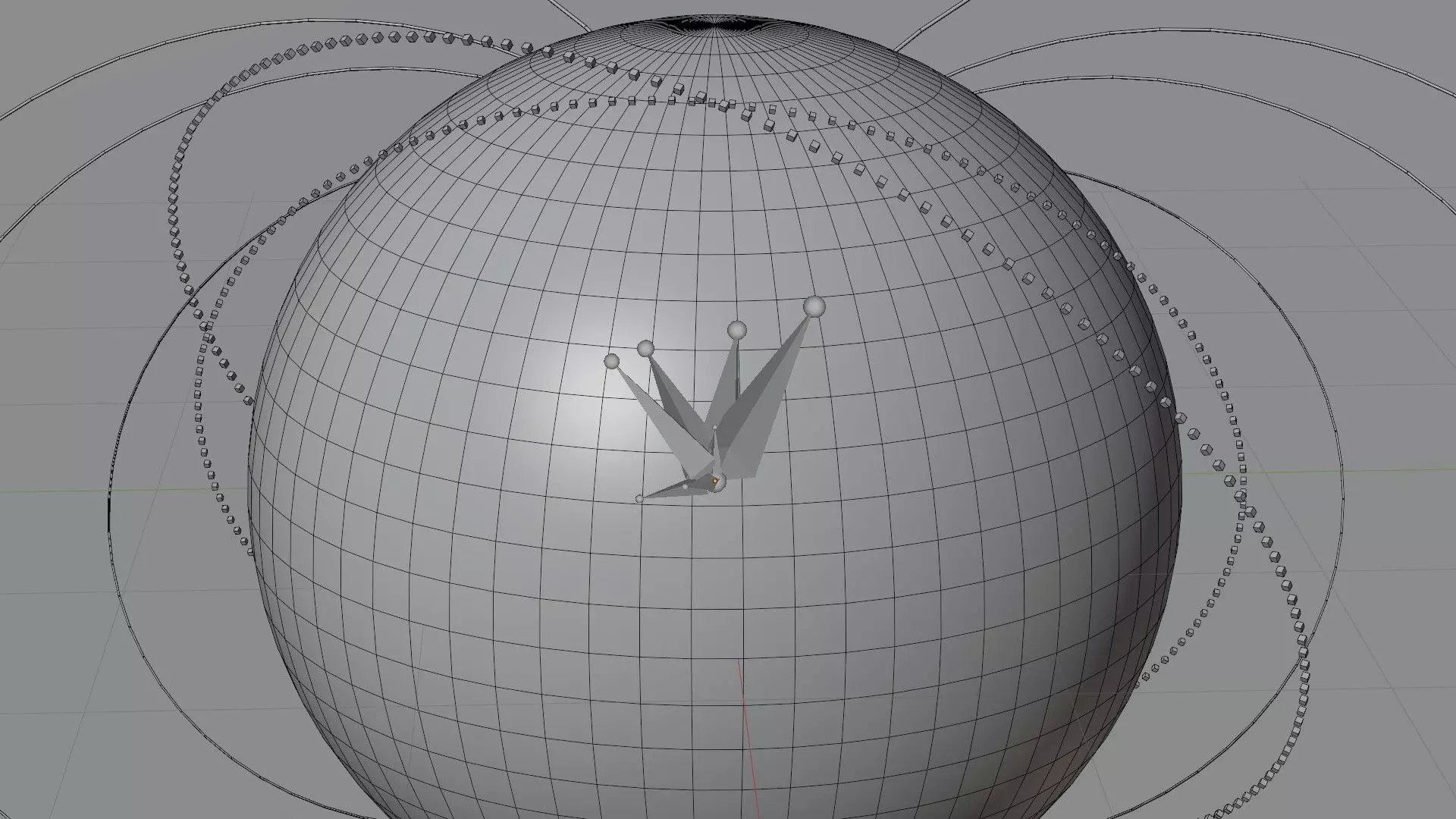 Animated Hologram Planet Earth No 4 With 50 Sci-Fi Music Tracks Low-poly 3D model_23