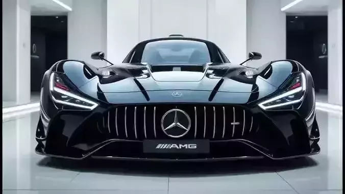 2025 Mercedes AMG GT High Detail 3D Model 3D model