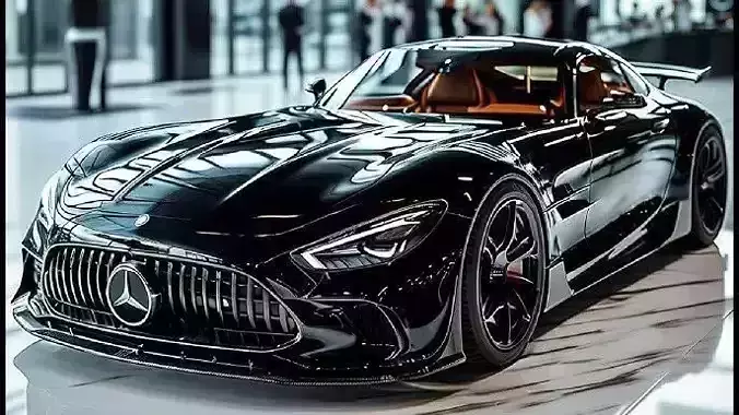 2025 Mercedes AMG GT High Detail 3D Model 3D model 2