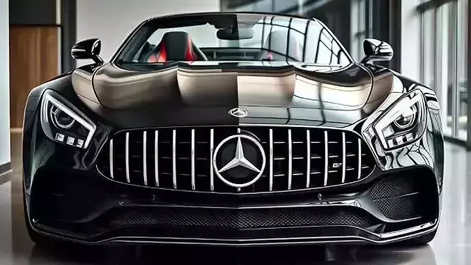 2025 Mercedes AMG GT High Detail 3D Model 3D model 3