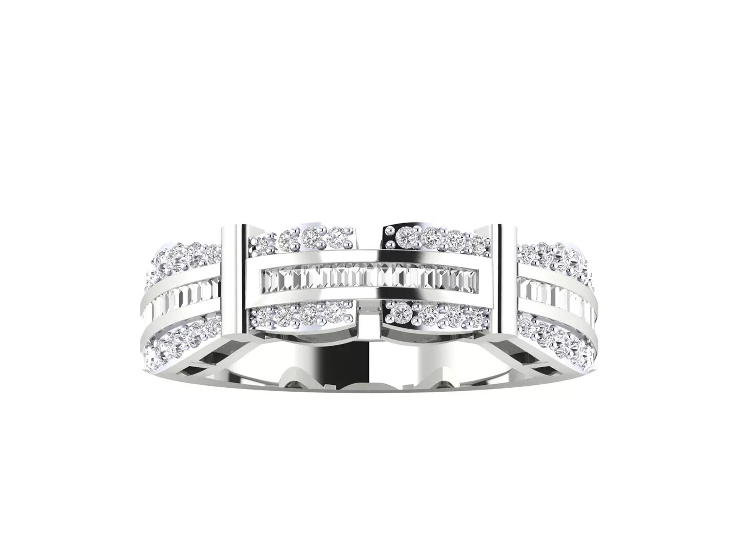 Women Ring Render 3dm STL MTL SLC JCD OBJ FBX Details 3D print model_20