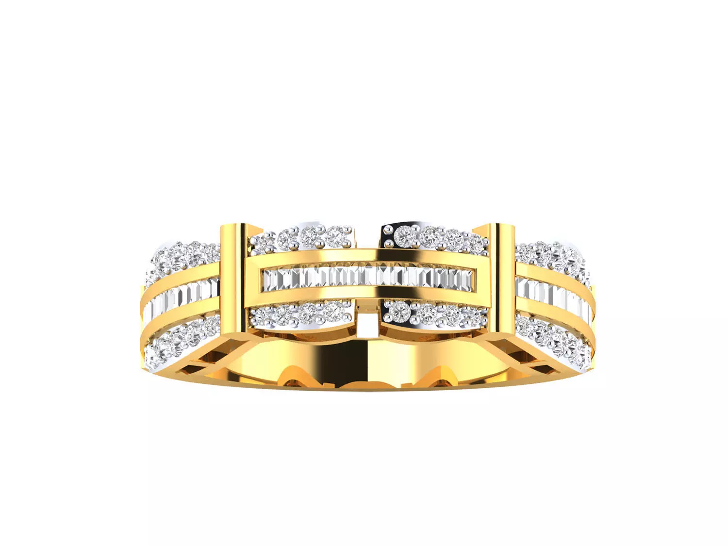 Women Ring Render 3dm STL MTL SLC JCD OBJ FBX Details 3D print model_12