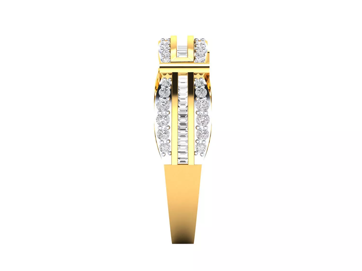 Women Ring Render 3dm STL MTL SLC JCD OBJ FBX Details 3D print model_19