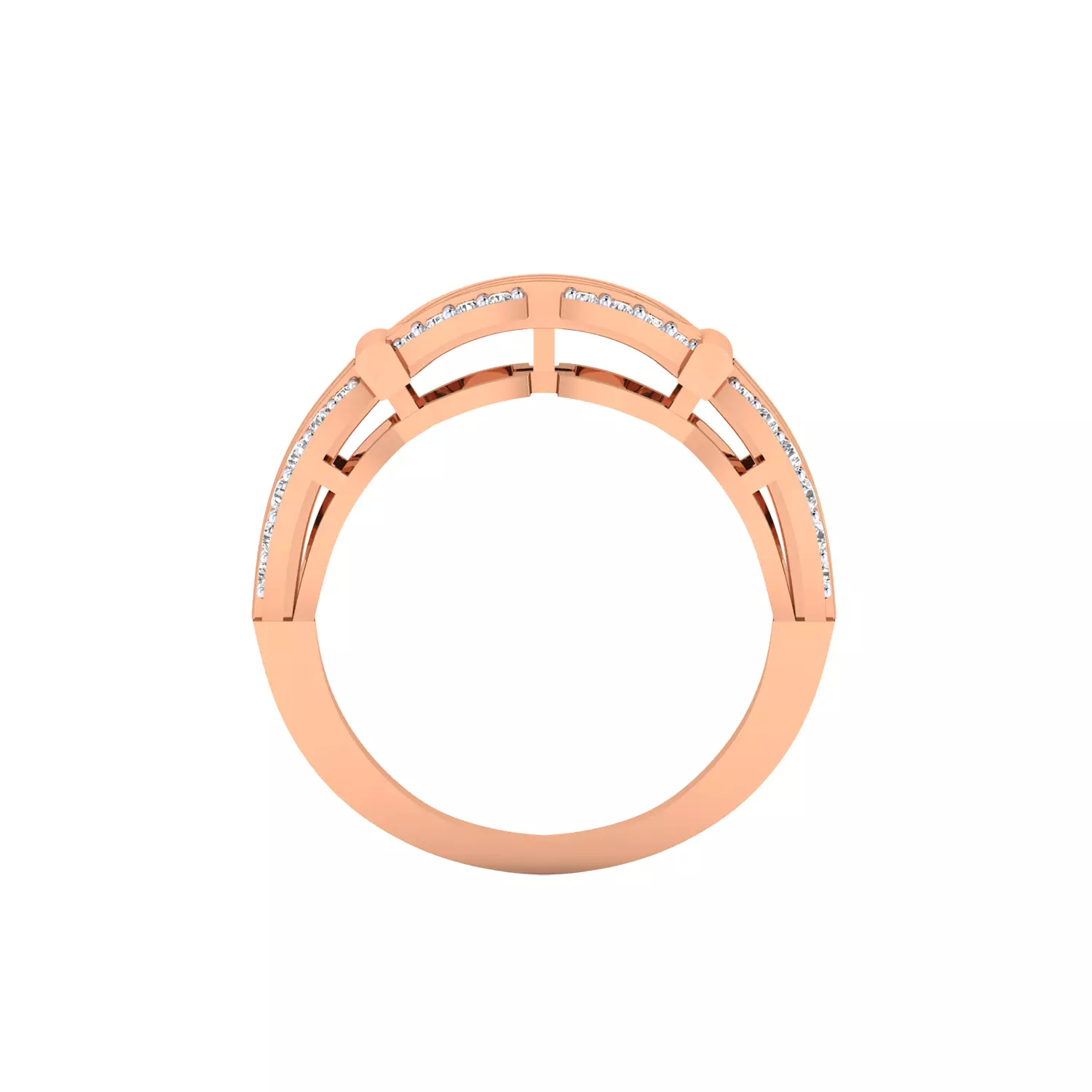 Women Ring Render 3dm STL MTL SLC JCD OBJ FBX Details 3D print model_6