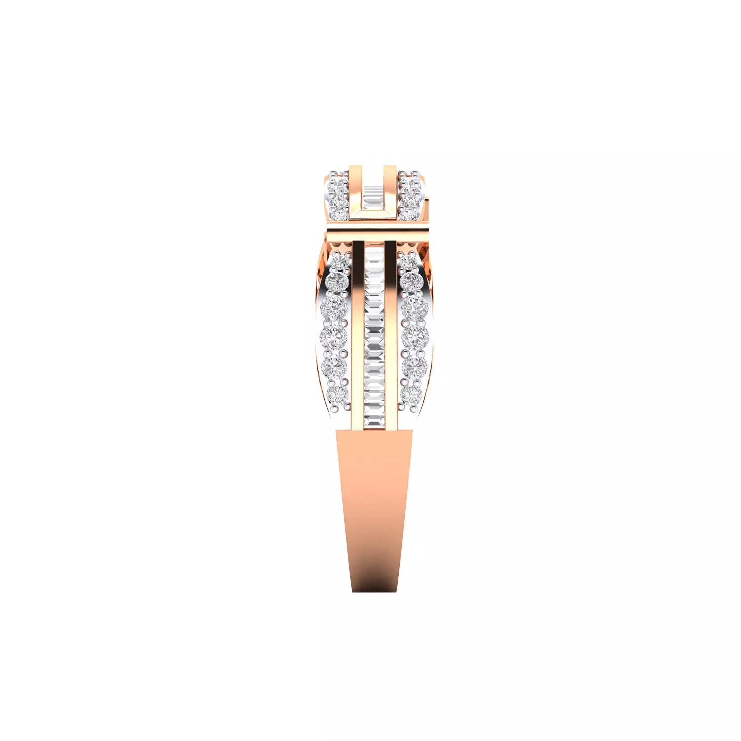 Women Ring Render 3dm STL MTL SLC JCD OBJ FBX Details 3D print model_2
