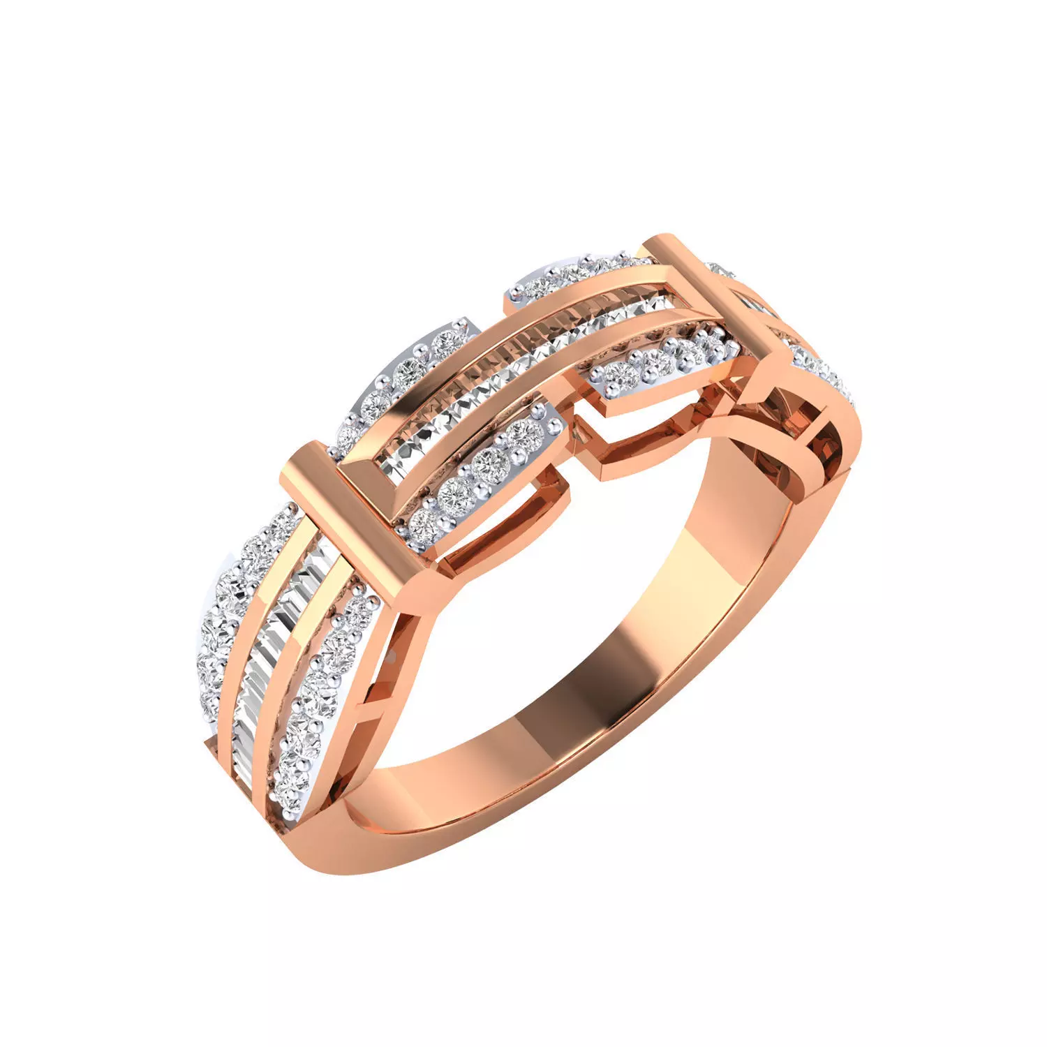 Women Ring Render 3dm STL MTL SLC JCD OBJ FBX Details 3D print model_15