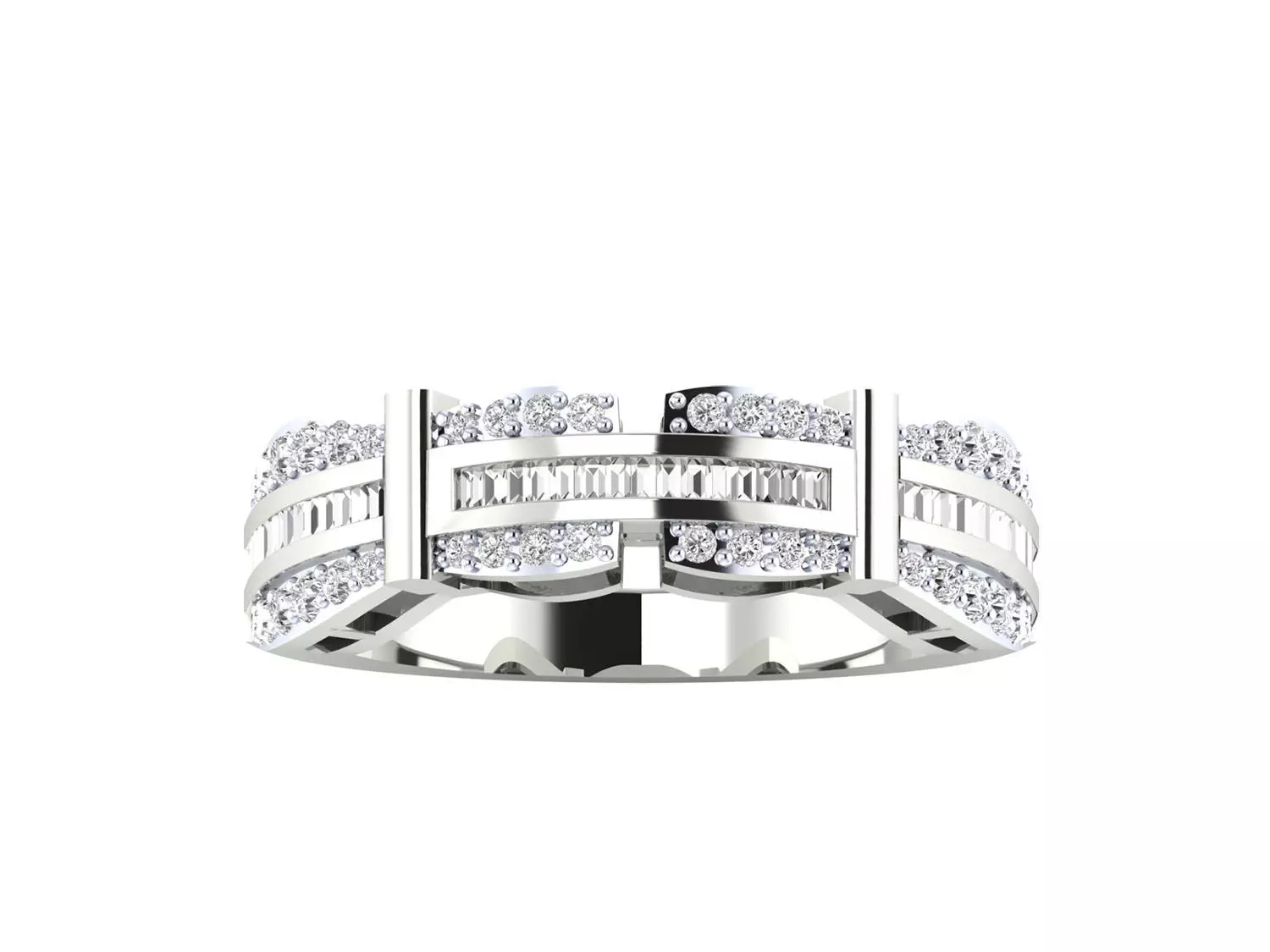 Women Ring Render 3dm STL MTL SLC JCD OBJ FBX Details 3D print model_14