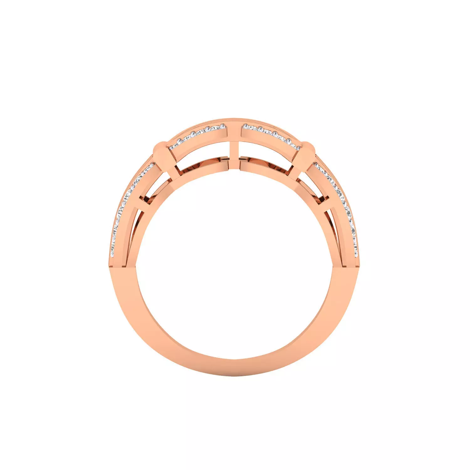 Women Ring Render 3dm STL MTL SLC JCD OBJ FBX Details 3D print model_8