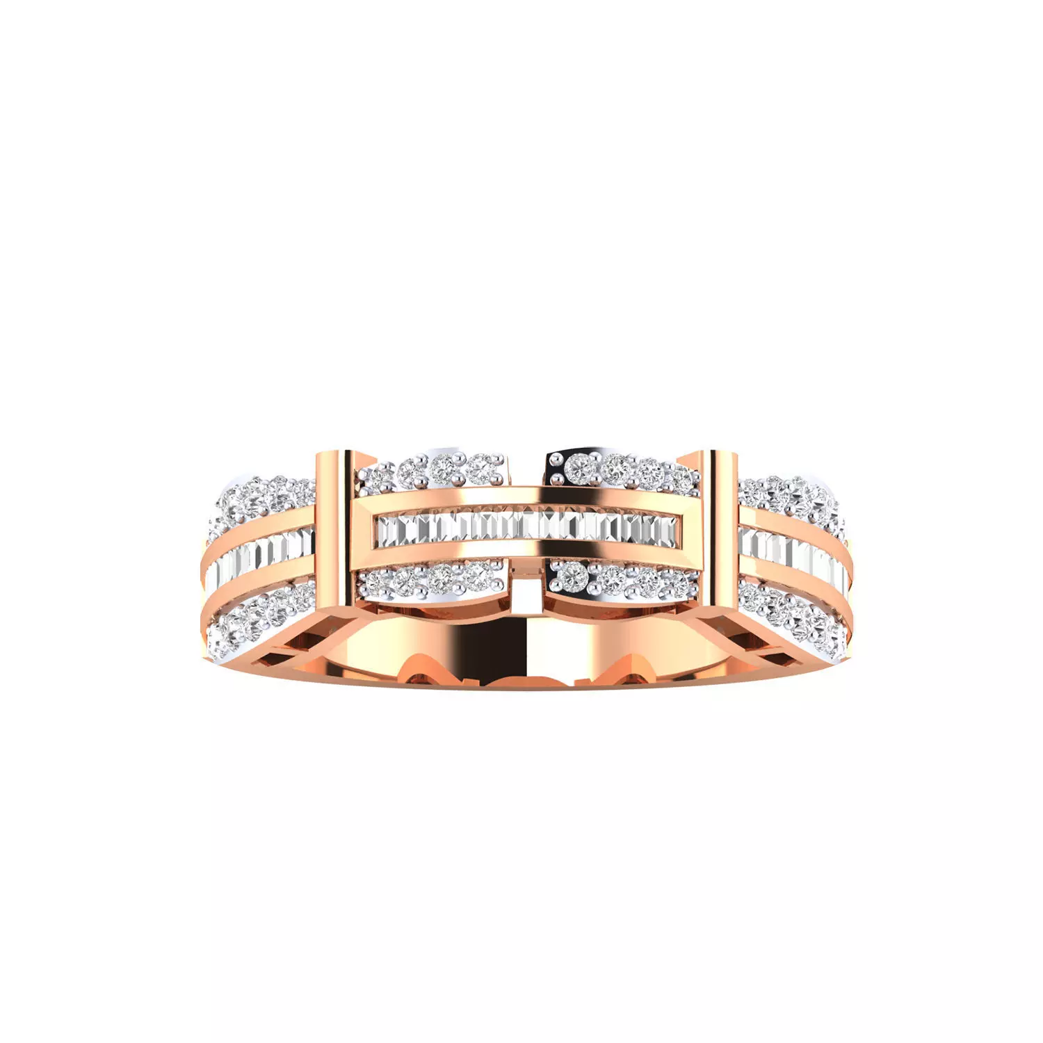 Women Ring Render 3dm STL MTL SLC JCD OBJ FBX Details 3D print model_10