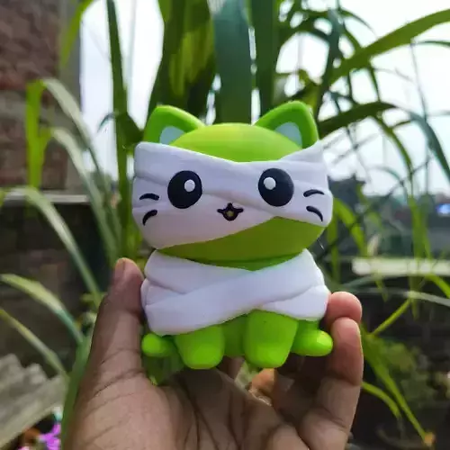 Halloween Special - Skeleton Cat 3D print model