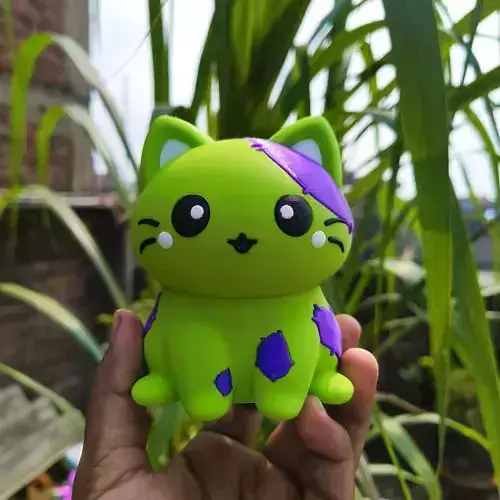 Halloween Special - Zombie Cat 3D print model