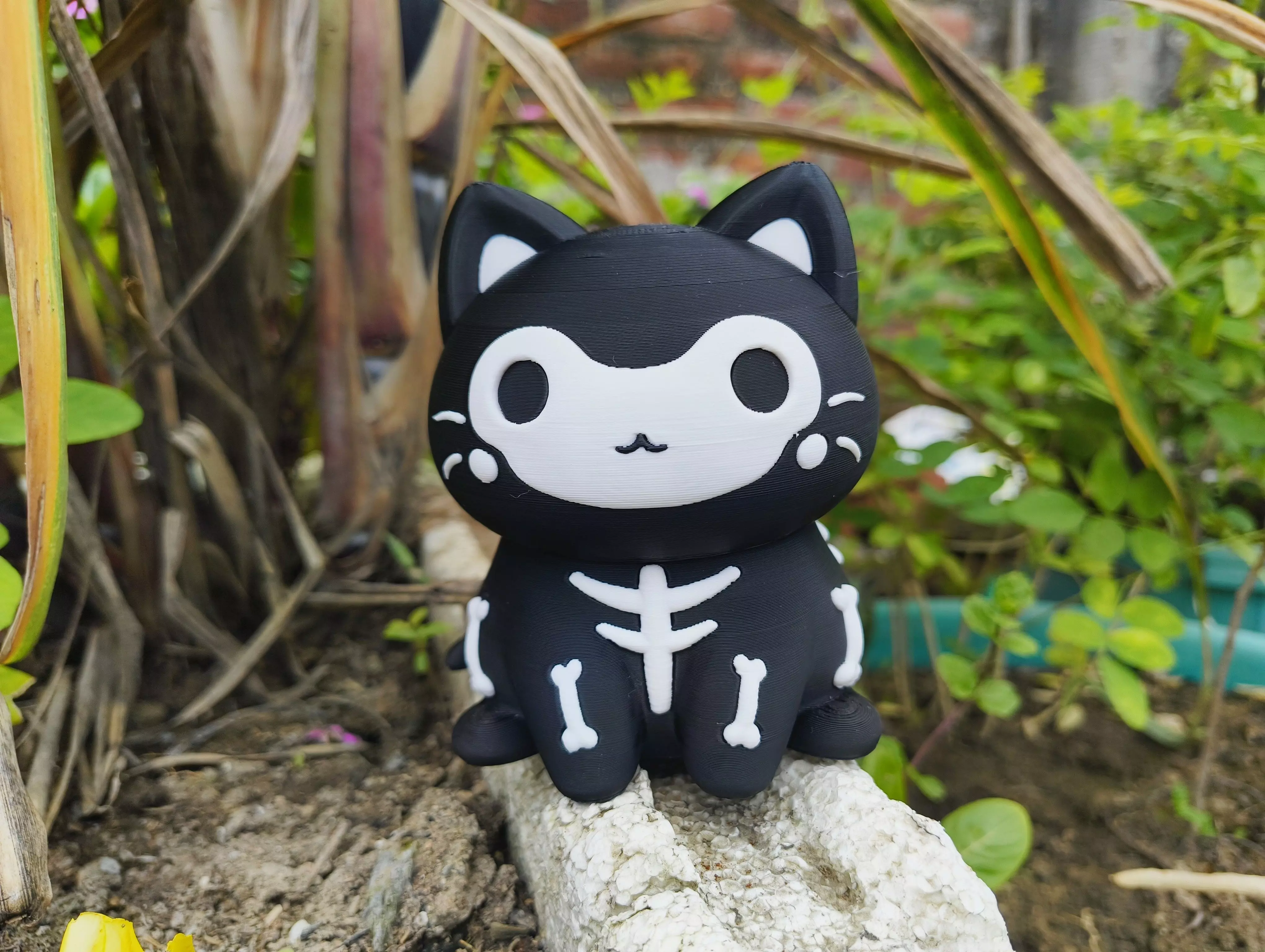 Halloween Special - Skeleton Cat 3D print model_1