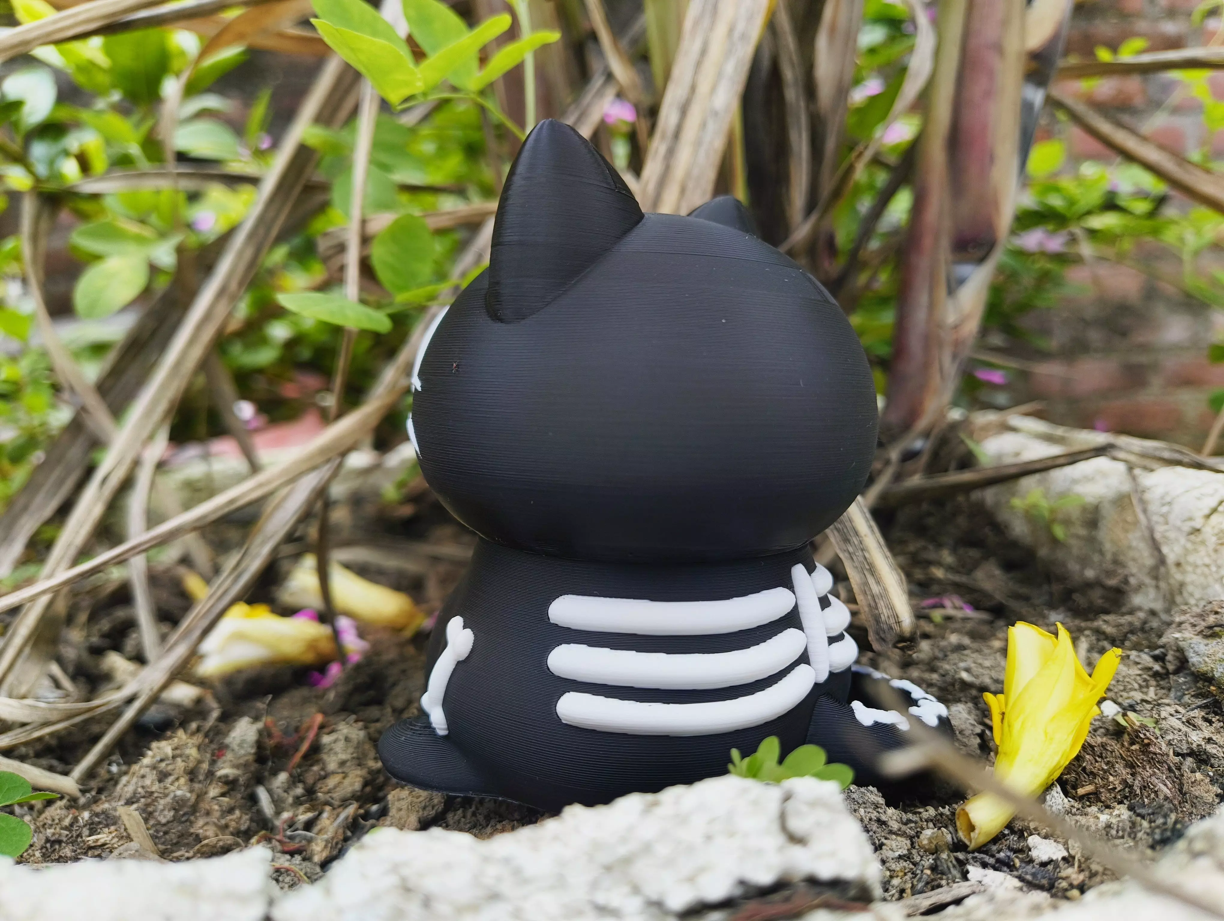 Halloween Special - Skeleton Cat 3D print model_3