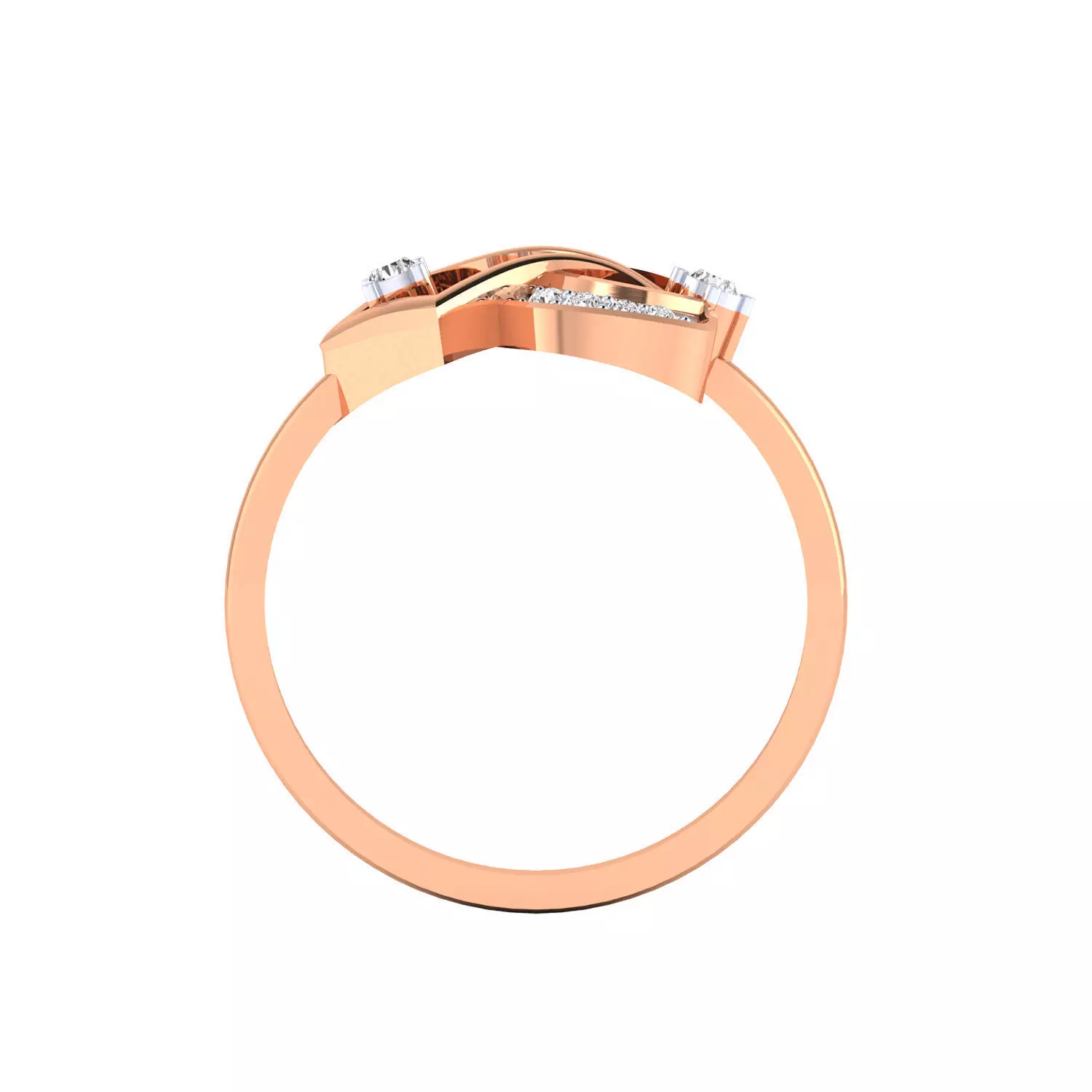 Women Ring Render 3dm STL MTL SLC JCD OBJ FBX Details 3D print model_5