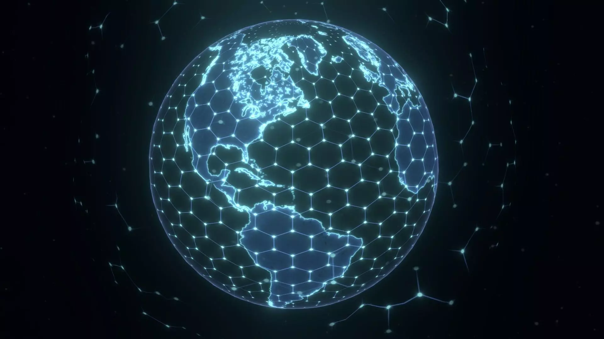 Animated Hologram Planet Earth No 5 With 50 Sci-Fi Music Tracks Low-poly 3D model_11