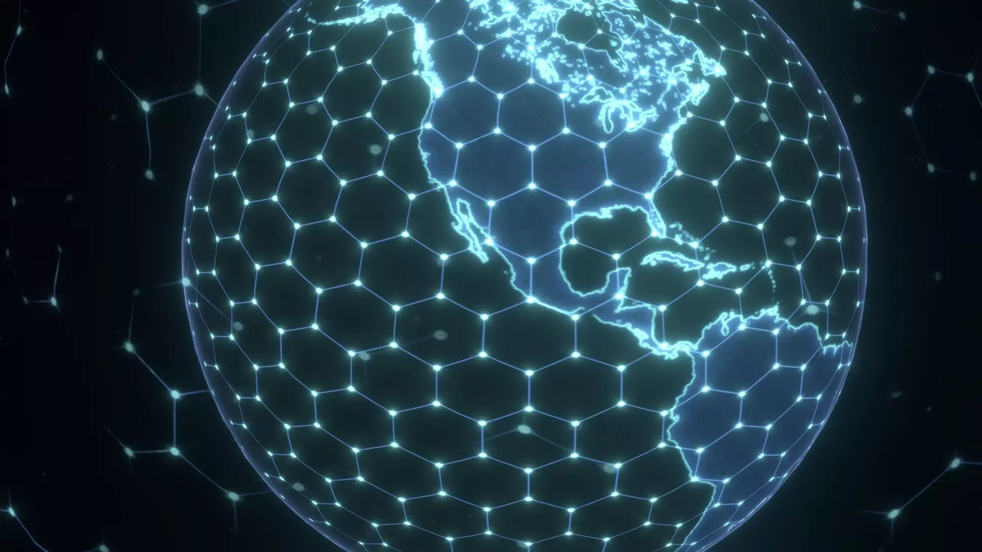 Animated Hologram Planet Earth No 5 With 50 Sci-Fi Music Tracks Low-poly 3D model_16