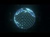 Animated Hologram Planet Earth No 5 With 50 Sci-Fi Music Tracks Low-poly 3D model_1