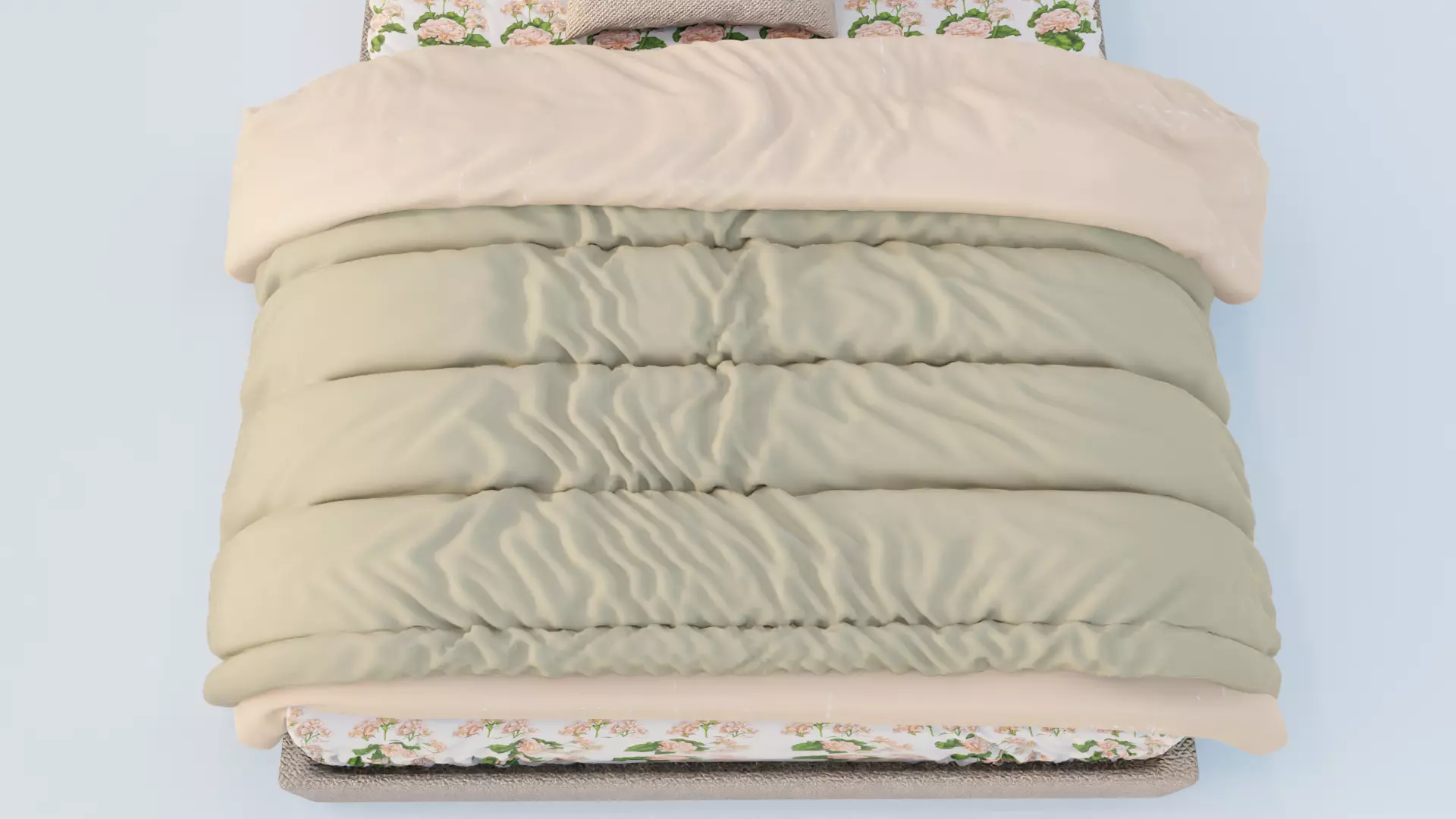 Delphinium Ogioni Bed 3D model_5