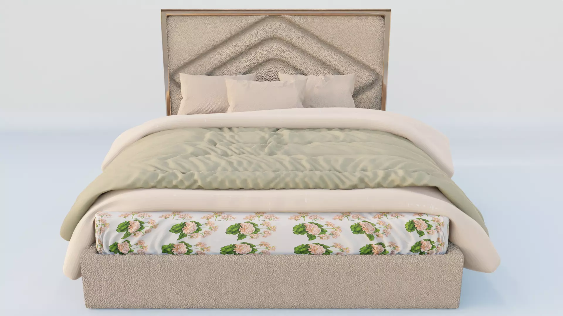 Delphinium Ogioni Bed 3D model_9
