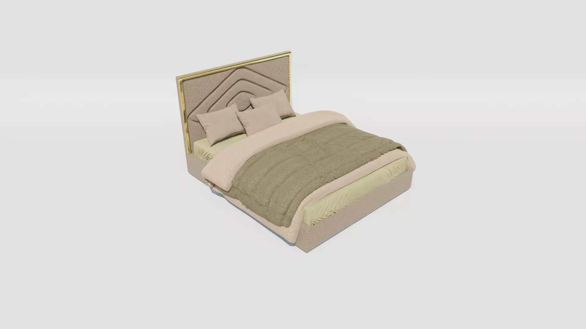 Delphinium Ogioni Bed 3D model_0