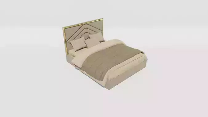 Delphinium Ogioni Bed 3D model