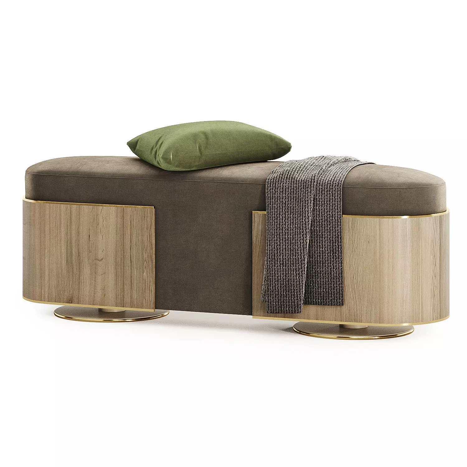 Berke bench 3D model_1