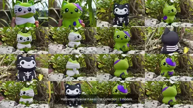 Halloween Special Kawaii Cat Collection 